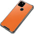 Orange Carbon Fiber Specialty Material Google Pixel 5 Clear Case